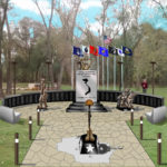 Artist Rendering of the WI Vietnam War Memorial